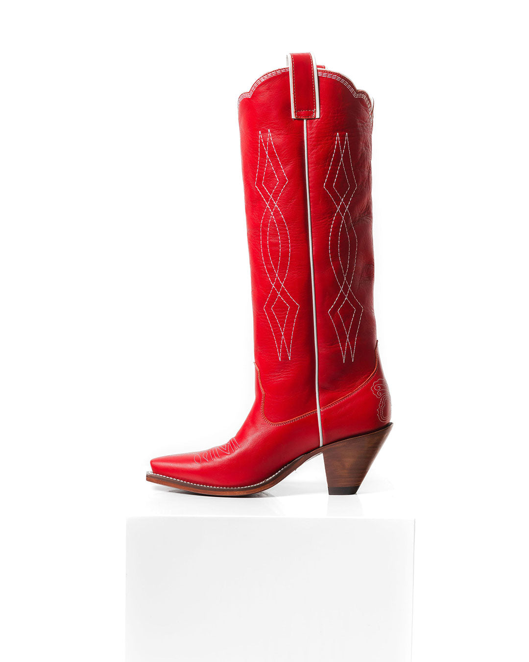 Sunny Boot Red/White Women’s Cowboy Boots | Besita Boots