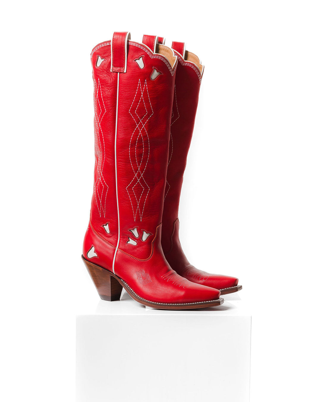 Sunny Boot Red/White Women’s Cowboy Boots | Besita Boots